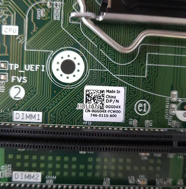 Alt view image 2 of 3 - System Board For OptiPlex 3050 SFF Motherboard LGA1151 SR2WC GG04X 0GG04X CN-0GG04X In Good Condition