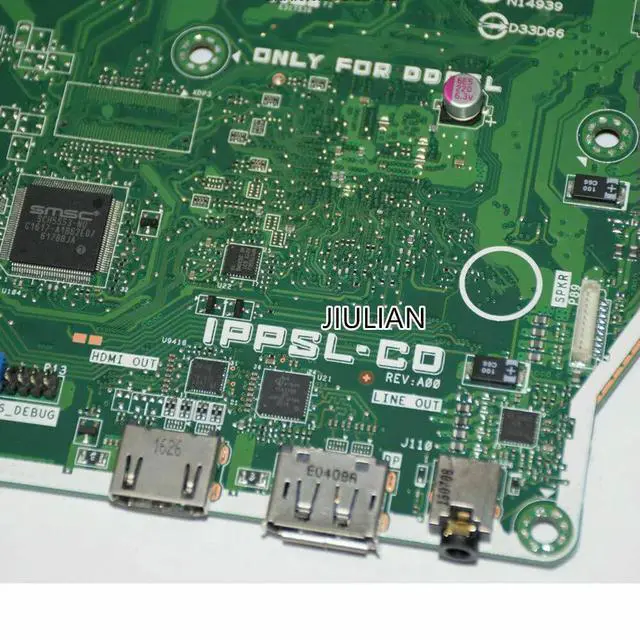 Alt view image 3 of 3 - AIO 04075X 4075X For Optiplex 3240 All In One Motherboard IPPSL-CD DDR3 LGA 1151 Mainboard Working