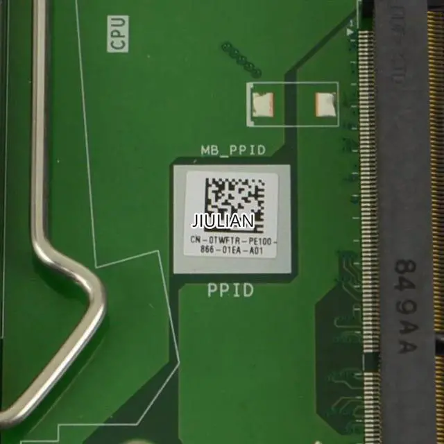 Alt view image 3 of 3 - Changing Mainboard For OptiPlex 7760 AIO LGA 1151 Motherboard IPCFL-GL TWFTR 0TWFTR CN-0TWFTR OK