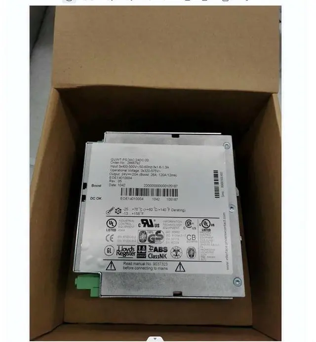 Main image of For Phoenix 2866792 Power Supply Unit - QUINT-PS/3AC/24DC/20