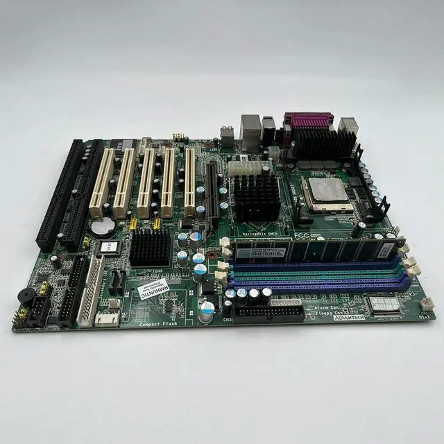 Alt view image 3 of 3 - Industrial Control Board Server Motherboard For ADVANTECH AIMB-742 AIMB-742VE REV A2 2*ISA LGA478