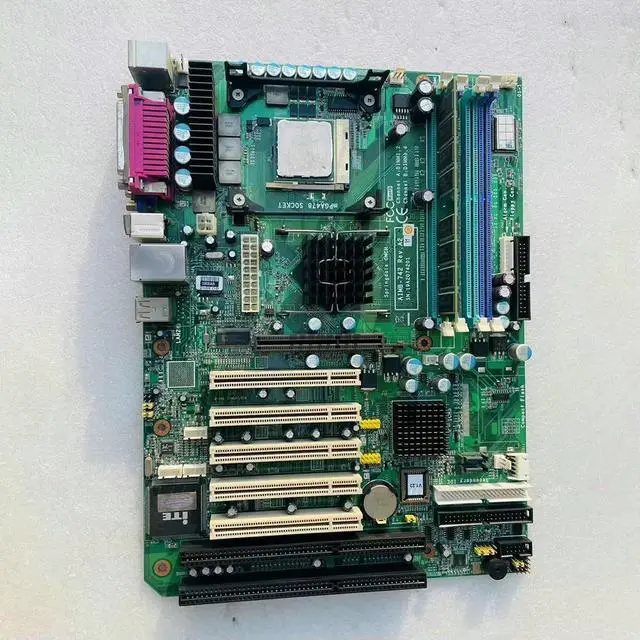 Main image of Industrial Control Board Server Motherboard For ADVANTECH AIMB-742 AIMB-742VE REV A2 2*ISA LGA478