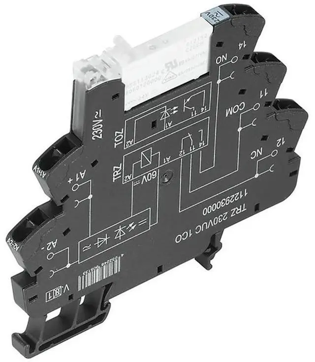 Alt view image 3 of 3 - 1122930000 TRZ 230VUC 1CO Relay kit AgNi Contact Point
