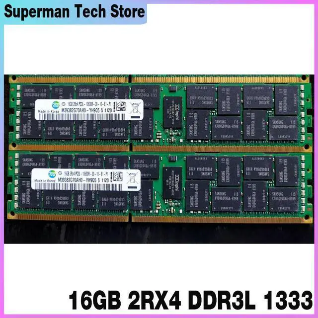 Main image of 1Pcs M393B2G70AH0-YH9 For RAM 16G REG Server Memory 16GB 2RX4 DDR3L 1333