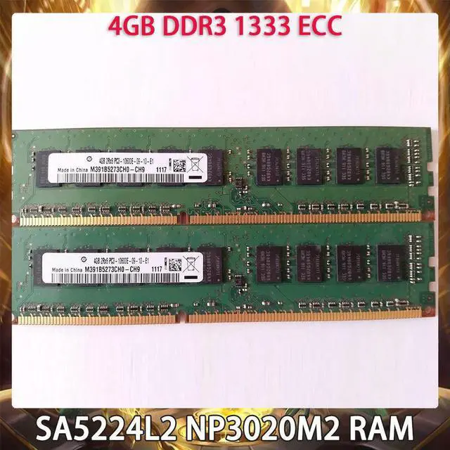 Main image of For Inspur SA5224L2 NP3020M2 Server Memory 4G 4GB DDR3 1333 ECC RAM