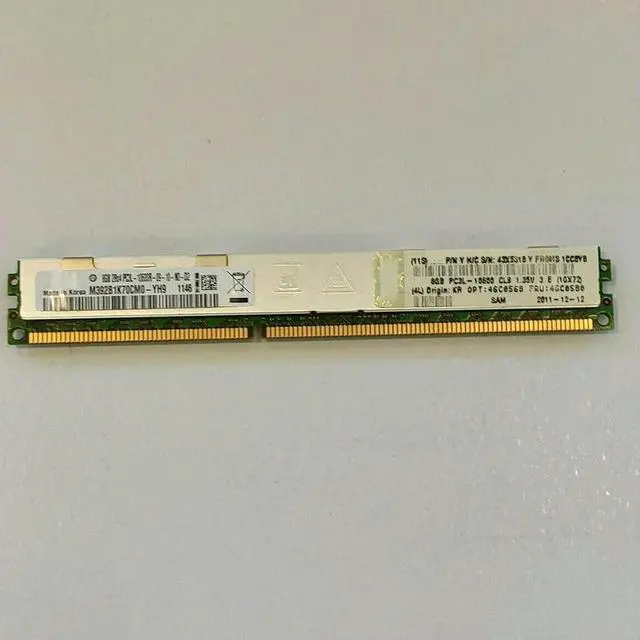 Alt view image 2 of 3 - For RAM HS22 HS23 46C0568 46C0580 ECC VLP Server Memory Fast Ship 8GB DDR3 1333