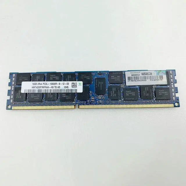 Alt view image 3 of 3 - 16GB DDR3 1333 10600R 16G 647901-B21 647653-081 PC Server Memory For H/P