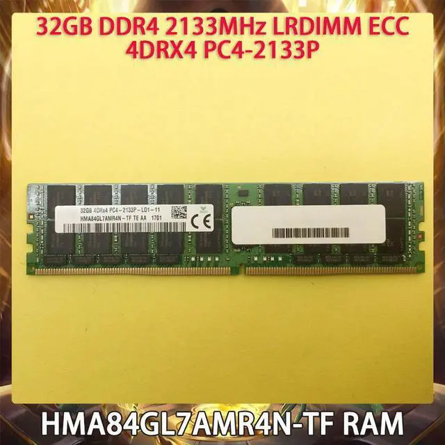 Main image of HMA84GL7AMR4N-TF 32GB 32G DDR4 2133 LRDIMM ECC 4DRX4 PC4-2133P For SK Hynix Memory RAM
