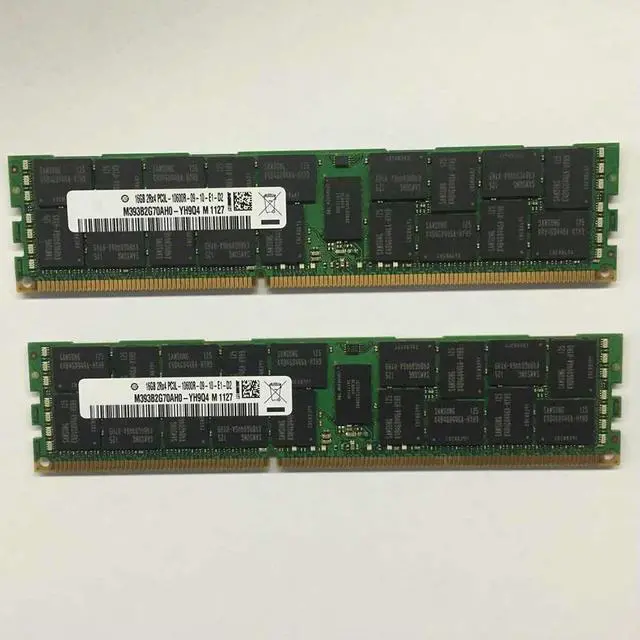 Alt view image 2 of 3 - For Inspur NF5280M3 NF8560M2 NF5245M3 Server Memory 16GB 1333 DDR3L ECC REG RAM