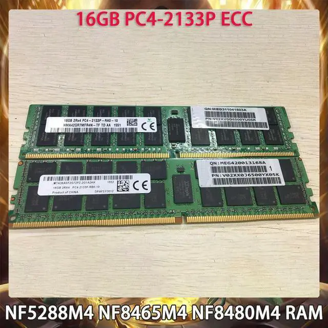 Main image of For Inspur NF5288M4 NF8465M4 NF8480M4 Server Memory 16GB PC4-2133P ECC RAM