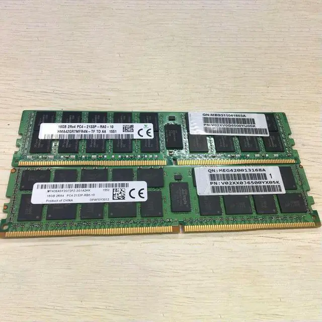 Alt view image 2 of 3 - For Inspur NF5288M4 NF8465M4 NF8480M4 Server Memory 16GB PC4-2133P ECC RAM