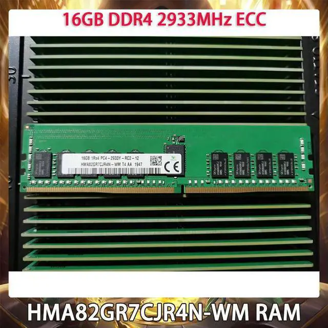 Main image of For SK Hynix RAM 16GB DDR4 2933MHz ECC 1RX4 PC4-2933Y HMA82GR7CJR4N-WM Server Memory