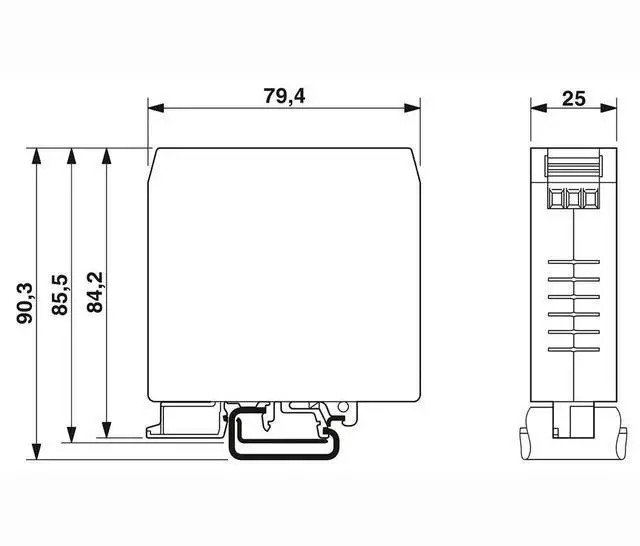 Main image of 2794110 NEF 1- 3 Interference Filters For Phoenix EMC Filter DIN Rail Module