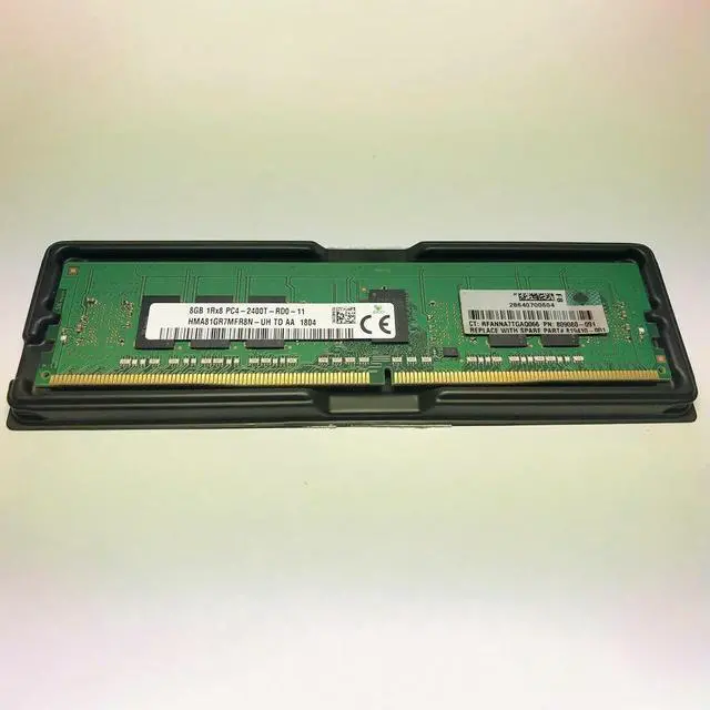 Alt view image 2 of 3 - 809080-091 805347-B21 819410-001 852545-001 REG Server Memory Fast Ship 8GB 1RX8 DDR4 2400