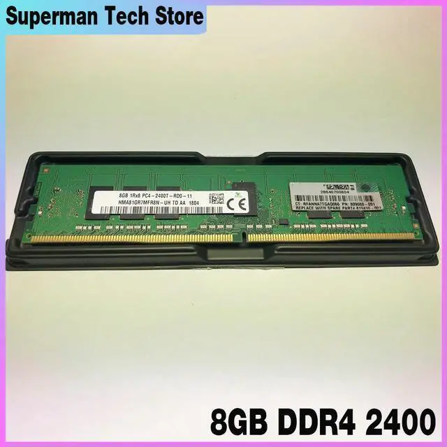 Main image of 809080-091 805347-B21 819410-001 852545-001 REG Server Memory Fast Ship 8GB 1RX8 DDR4 2400