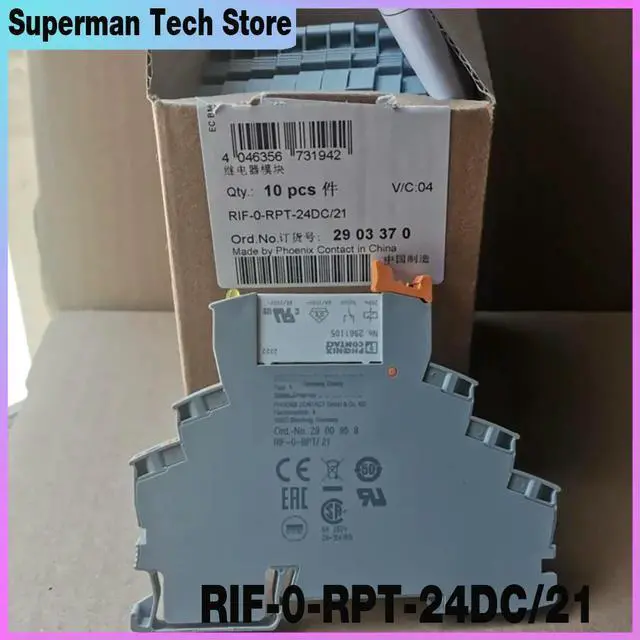Main image of 10 PCS RIF-0-RPT-24DC/21 For Phoenix 2961105 Relay NO.2900958 2903370