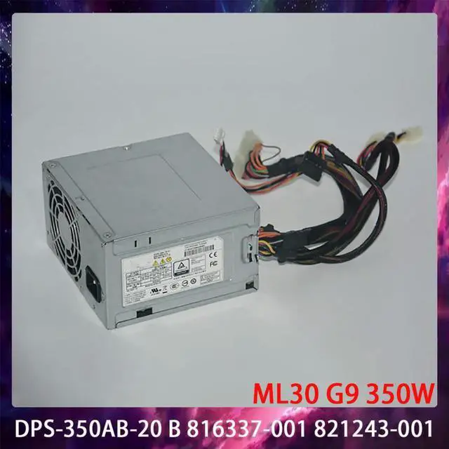 Main image of For ML30 G9 350W DPS-350AB-20 B 816337-001 821243-001 Server Power Supply