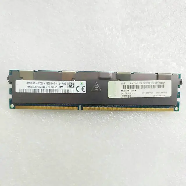 Alt view image 3 of 3 - For RAM P720/740 8202 8205 EM4D 78P1539 POWER7 Server Memory Fast Ship 32GB DDR3 1066