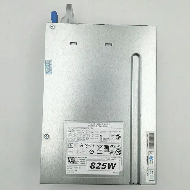 Alt view image 2 of 6 - H825EF-02 For Workstation Power Supply T7910 T5810 T7810 T7610 W1FJK 0FT7T6 825W