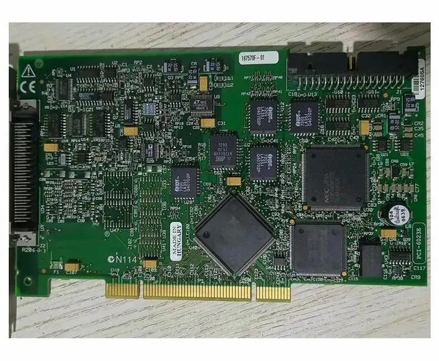 Alt view image 3 of 6 - PCI-6023E For N I 16-channel analog input multi-function data acquisition card
