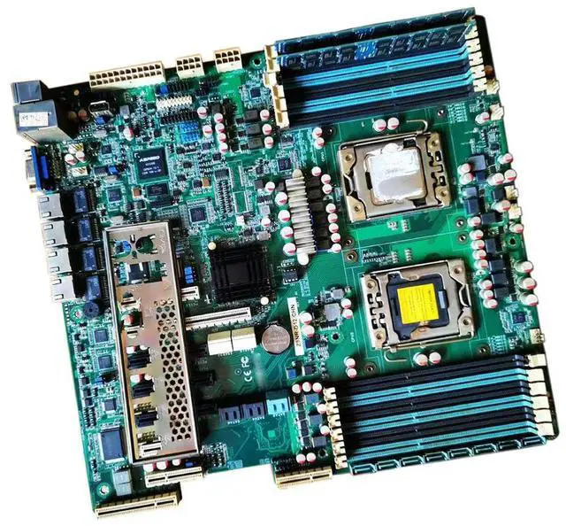 Alt view image 2 of 3 - Server Motherboard LGA1356 Integrated 4 Network Cards For Z9NR-D12/CHN