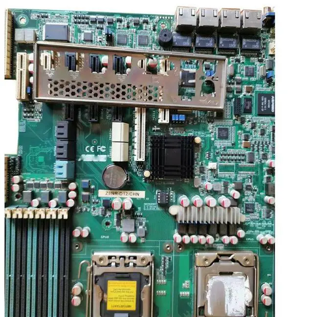Alt view image 3 of 3 - Server Motherboard LGA1356 Integrated 4 Network Cards For Z9NR-D12/CHN