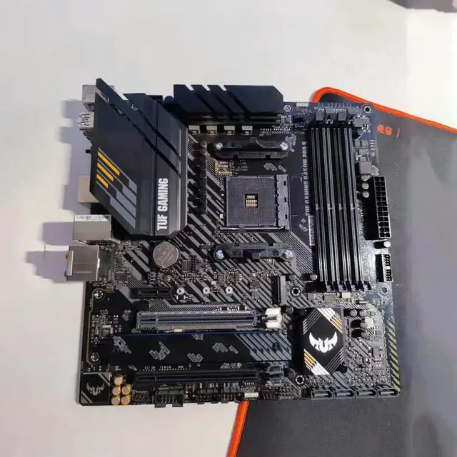 Alt view image 2 of 3 - TUF GAMING B450M-PRO S Desktop Motherboard For AM4 Supprt R7 3700 5800x