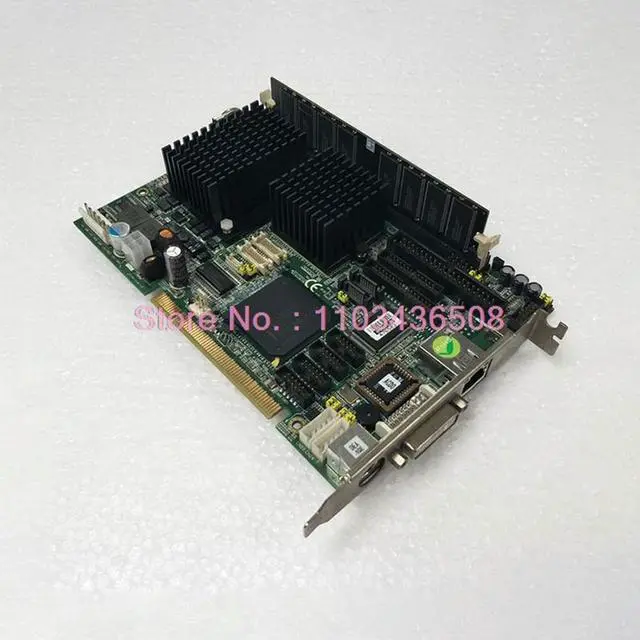 Alt view image 3 of 3 - For Axiomtek Industrial Computer Motherboard SBC82810 REV.A4-RC