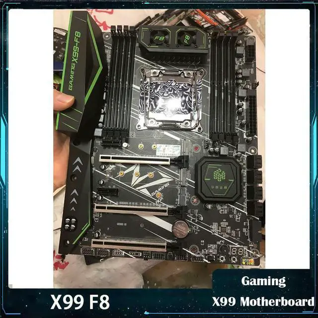 Main image of X99 F8 C612 8*DDR4 2011-3 256GB V3/V4 CPU X99 Motherboard