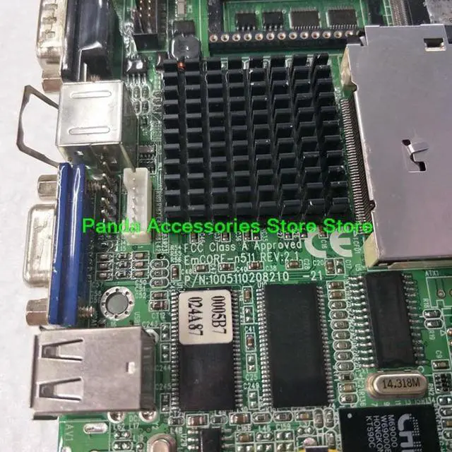 Alt view image 3 of 3 - For Arbor 3.5 Inches Industrial Control Motherboard Before Shipment Test EmCORE-n511 REV 2.1