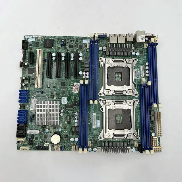 Alt view image 3 of 3 - X9DRL-3F ATX LGA 2011 C606 DDR3 Xeon E5-2600 V2 PCI-E 3.0 For Server Motherboard