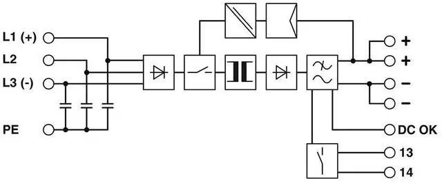 Alt view image 2 of 3 - 2938594 QUINT-PS-3X400-500AC/24DC/5 QUINT POWER 24VDC/5A Switching Power Supply