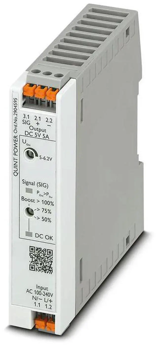 Alt view image 2 of 3 - QUINT4-PS/1AC/5DC/5/PT QUINT POWER For Phoenix Switching Power Supply Output 5VDC/5A 2904595