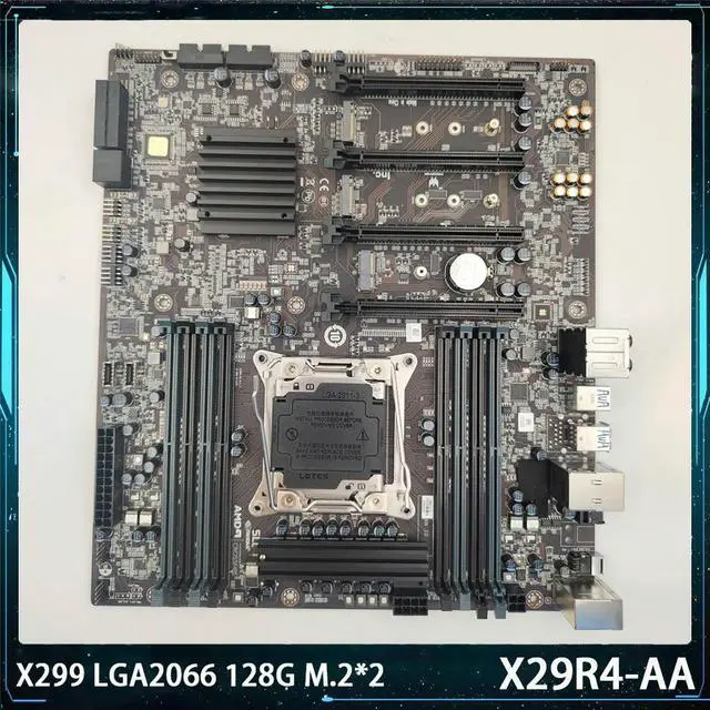 Alt view image 2 of 3 - X29R4-AA X299 LGA2066 128G M.2*2 SATA3*6 Support I9 7900X Motherboard For