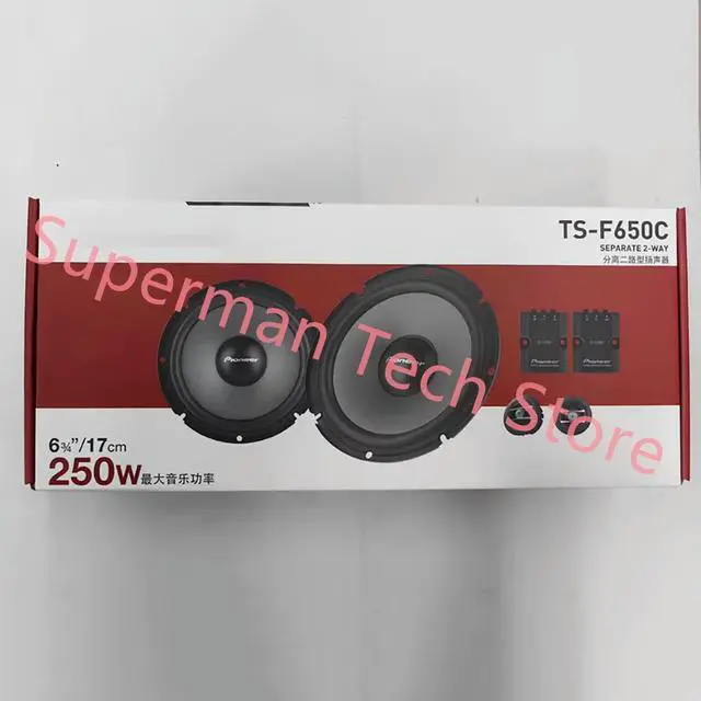 Alt view image 3 of 3 - Car Speaker f650c Dual-frequency Speaker Set TS-F650C
