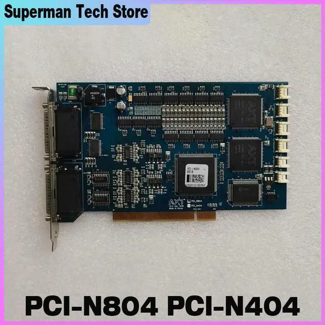 Main image of For AJINEXTEK AXT PCI-N804 V2.4 V2.5 PCI-N404 Motion Control Card PCI-N804 PCI-N404