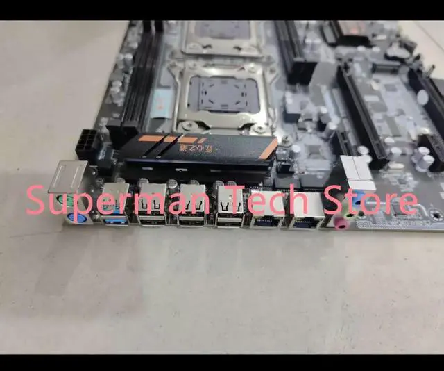 Alt view image 3 of 3 - For Dual CPU X79 Motherboard LGA 2011 E5 DDR3 128GB E-ATX X79 4D