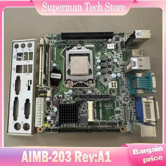 Main image of AIMB-203L For ADVANTECH AIMB-203 Rev:A1 Industrial Motherboard