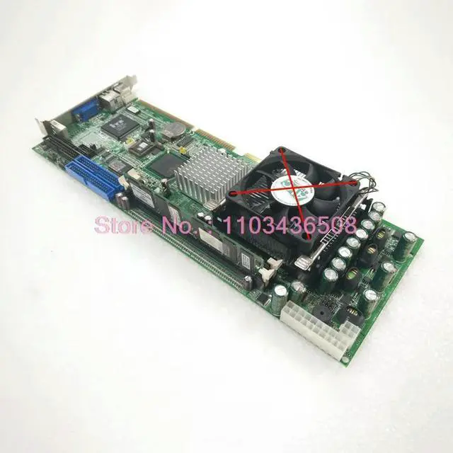 Alt view image 3 of 3 - For AAEON Industrial Computer Motherboard With FSB-860B REV: A1.0