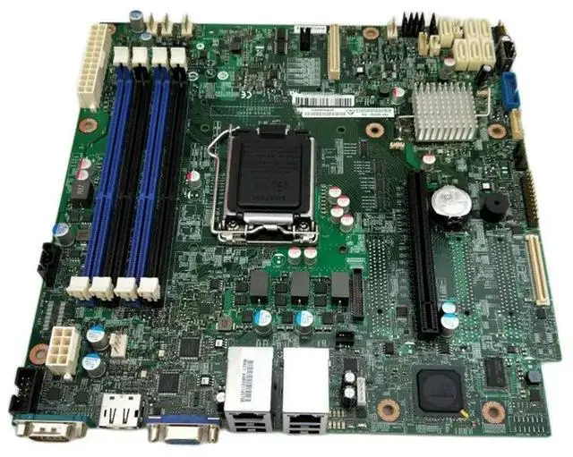 Alt view image 2 of 3 - Server Motherboard For S1200V3RPS SATA3.0 C222 LGA1150