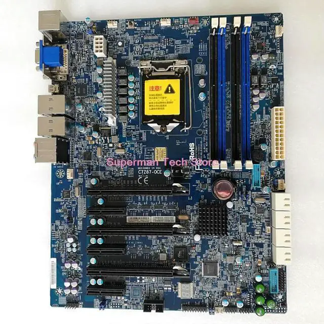 Alt view image 2 of 3 - C7Z87-OCE For Single Path Desktop PC Motherboard 4th Generation Core i3 i5 i7 Series LGA1150
