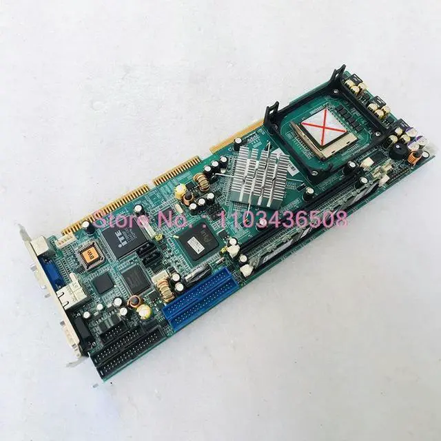 Alt view image 2 of 3 - For Axiomtek Industrial Computer Motherboard SBC81826 Rev. A1