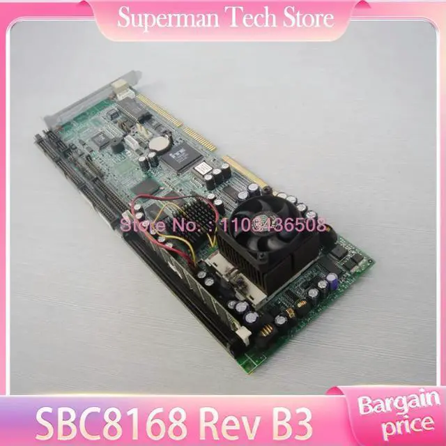 Main image of Industrial Computer Motherboard Single Network Port SBC8168 Rev B3