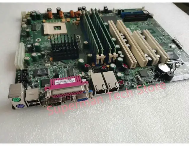 Alt view image 2 of 3 - For Industrial Control Motherboard Dual Network Ports P4SCI