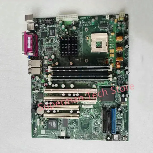 Alt view image 3 of 3 - For Industrial Control Motherboard Dual Network Ports P4SCI