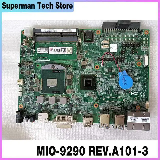 Main image of For Advantech ARK-3500 Industrial Computer Motherboard MIO-9290 REV.A101-3