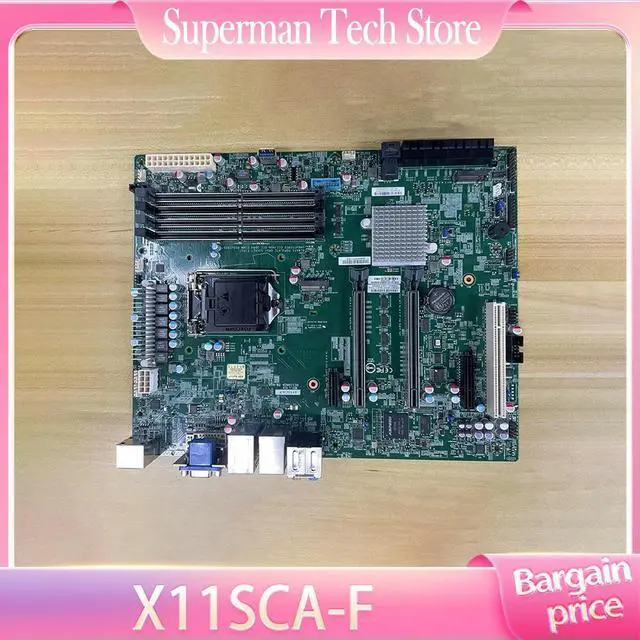 Main image of For X11SCA-F motherboard 1151 pin 8 generation 9 generation CPU Desktop motherboard C246 workstation