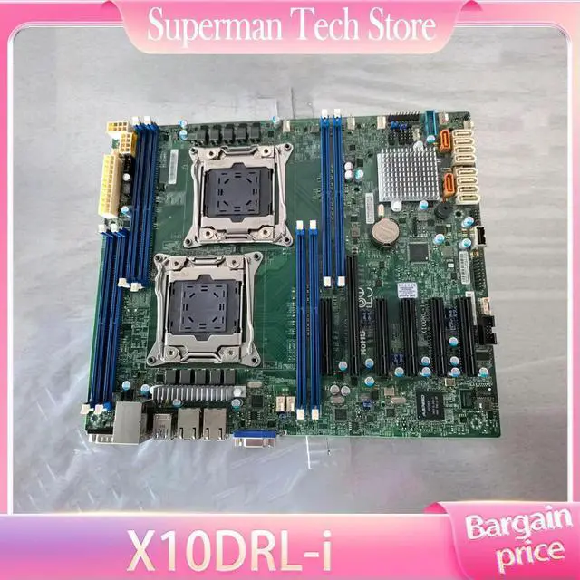 Main image of For dual E5 workstation 2011 pin c612 chipset server motherboard X10DRL-i