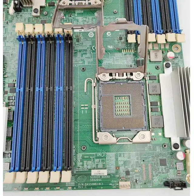 Alt view image 2 of 3 - Server Motherboard For S5520SC LGA1366 X55 56CPU