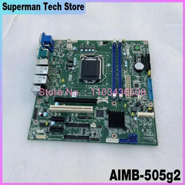 Main image of AIMB-505G2 For Advantech Industrial Motherboard Dual Ethernet Ports Support 6/7th CPU 10 Serial Ports AIMB-505 AIMB-505G2-00A1E